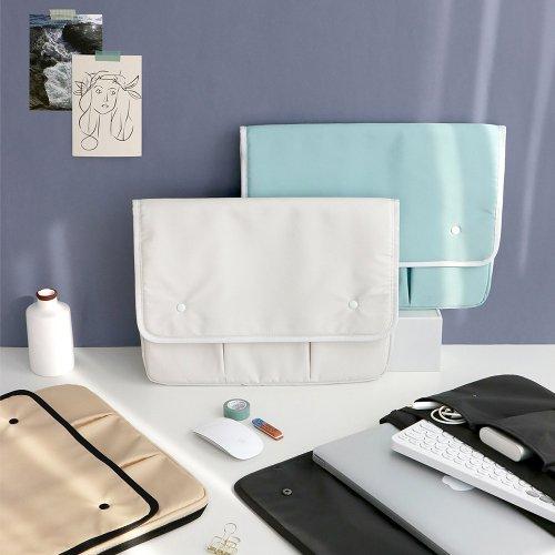 멀티포켓 노트북 파우치 15인치 4colors