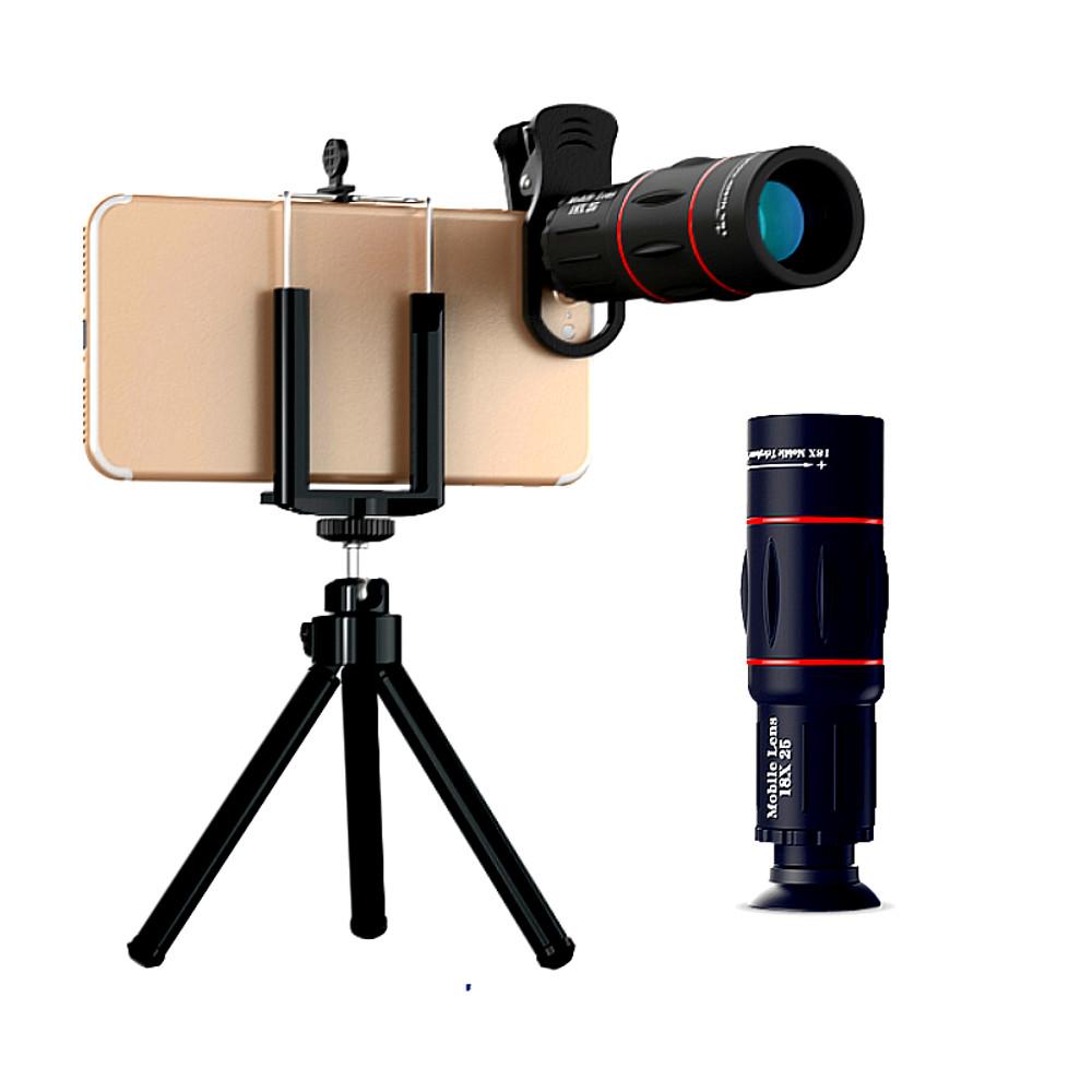 APEXEL 에이펙셀 18X 스마트폰 망원렌즈+삼각대 세트