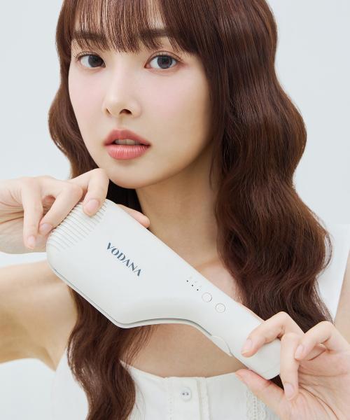 보다나(VODANA)  컴팩트 물결고데기 38mm 아이보리무드 - 후기 | 무신사