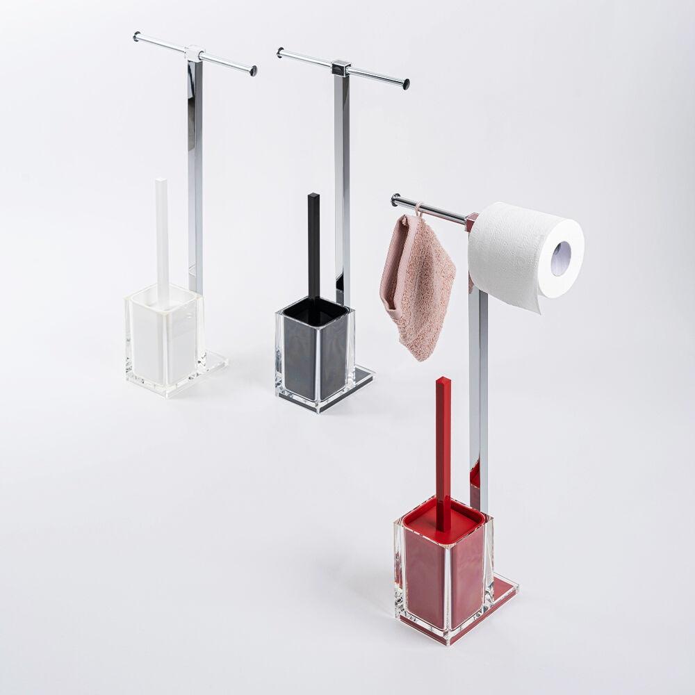 레인보우 플로어 버틀러 스탠딩 휴지걸이 3컬러