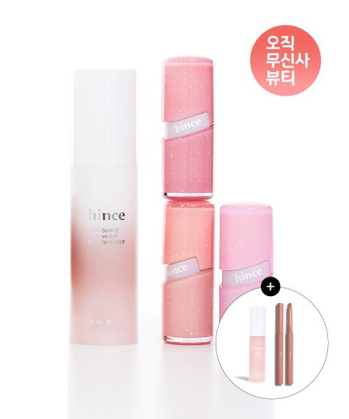 [25 홀리데이]래디언스 메이크업 부스팅 프렙& 로 글로우 젤 틴트 2개 SET (+프렙 미니&립 펜슬 증정)