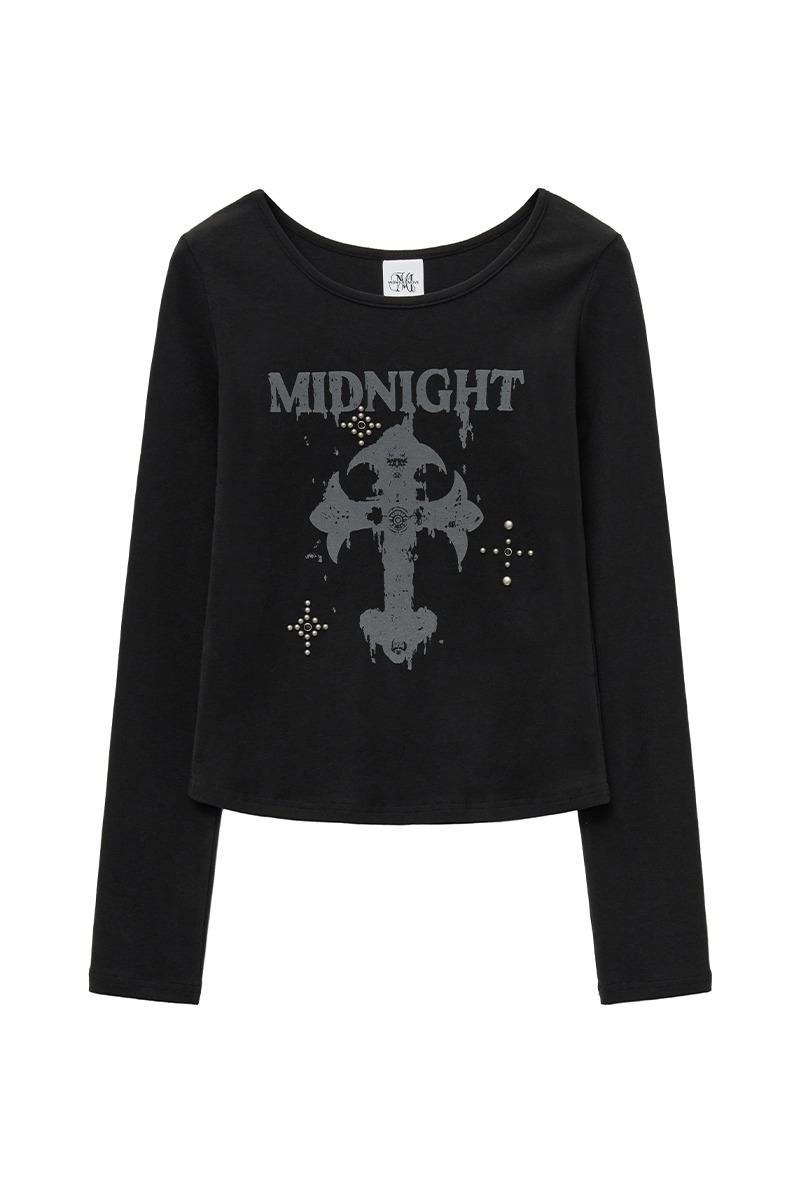 미드나잇무브 cross t [black]