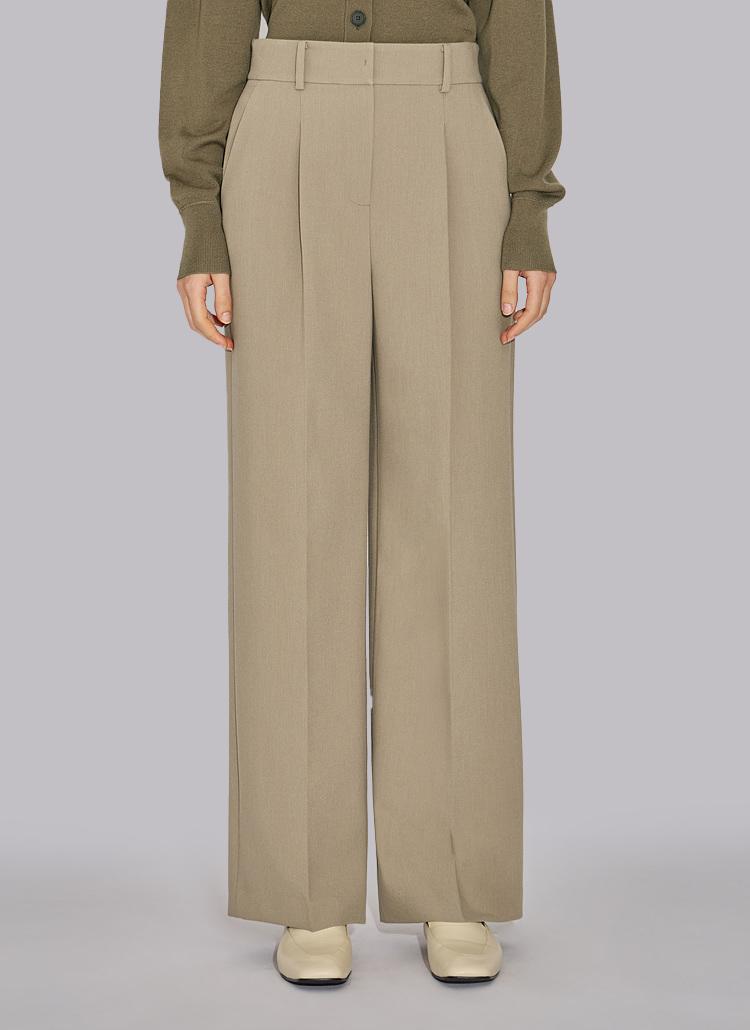 원턱 스트레이트 셋업 팬츠_SWSSLO31020