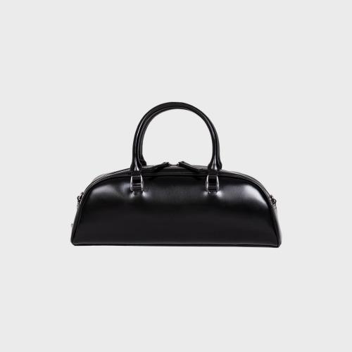 Halfmoon bowling bag tote Black