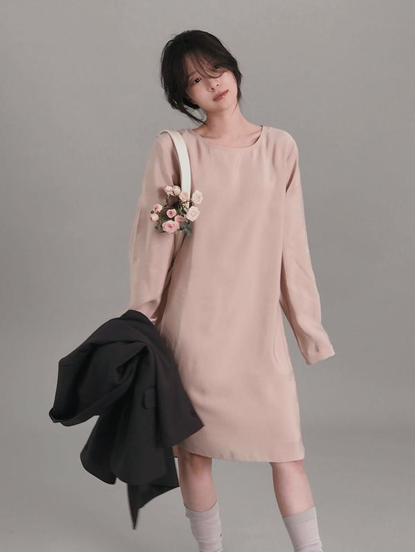 슬로우앤드 [당일출발🚚/하객룩추천!] #SLOWMADE. 메이디 리보닝 랩원피스 - 2 color (무료배송)