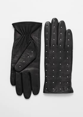 스터드 레더 글러브 - 액세서리 모두 보기 - Accessories - & Other Stories