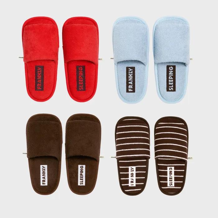 Terry Square Slipper 룸슈즈 (8Colors)