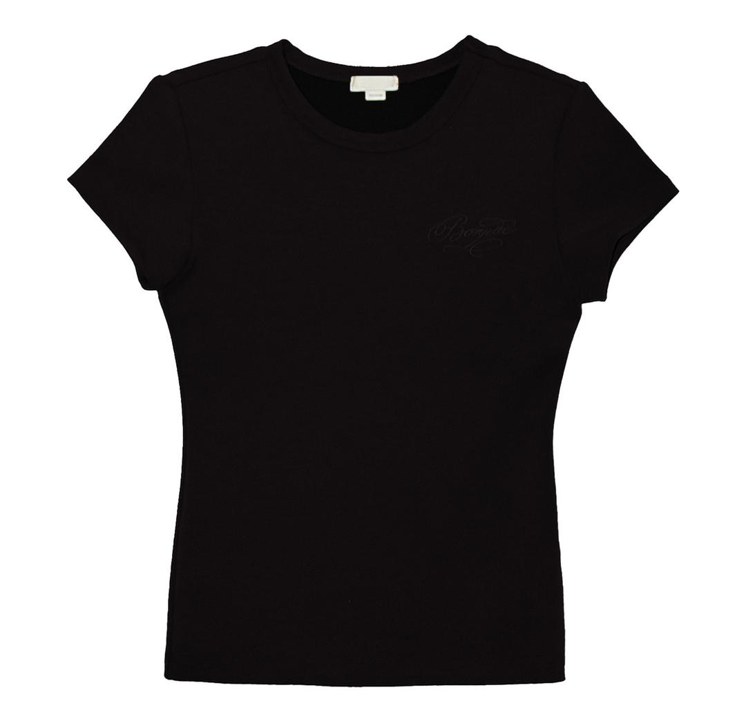 Embriodery top (Black)