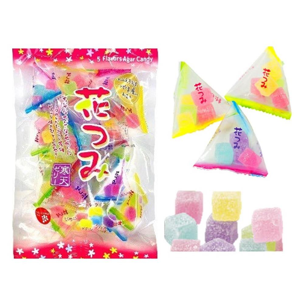 쓰야마야제과 하나츠미 젤리 185g / 한천