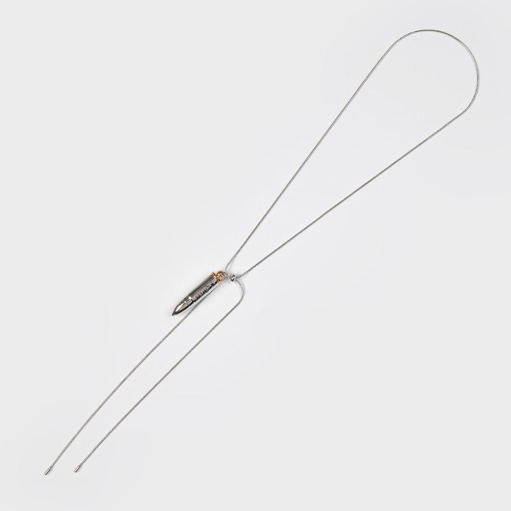 CHAIN AND BULLET MUTI NECKLACE