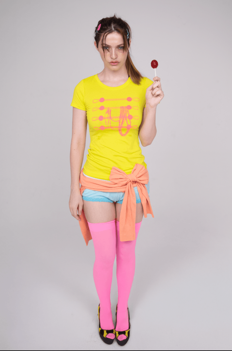 SS DIVA TEE - Gray / Large