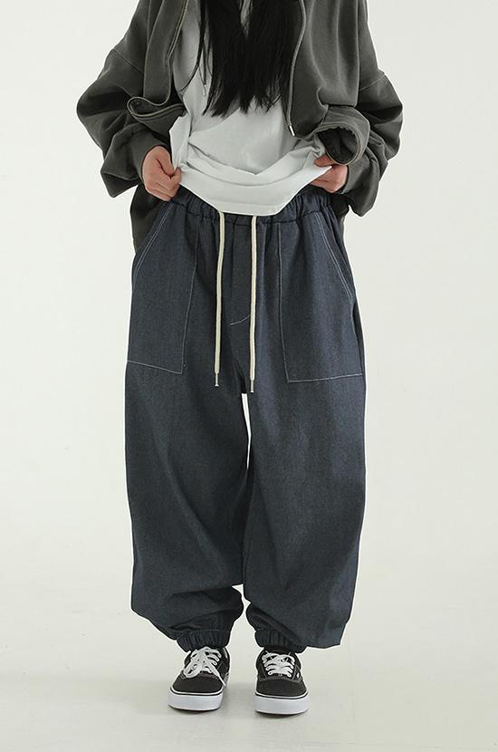 ＊韓国＊［FRAGFARM］Iris Bermuda Pants S-XL 韓国＊［FRAGFARM］Iris Bermuda Pants S-XL (デニム・ジーパン