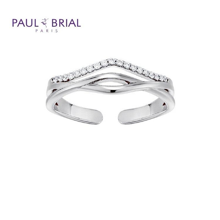 [PAUL BRIAL] 폴브리알 폴브리알 [SILVER] PYSR0059 (WG) 트리플 큐링 반지