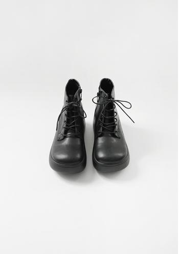 chunky platform lace-up shoes (2c)
