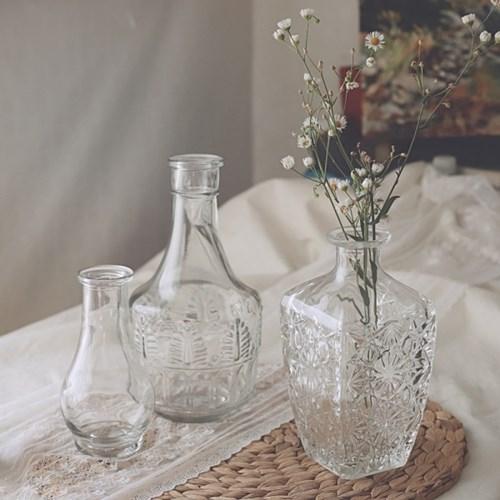 앤틱화병 크리스탈 유리화병 모음 빈티지꽃병 디퓨저용기