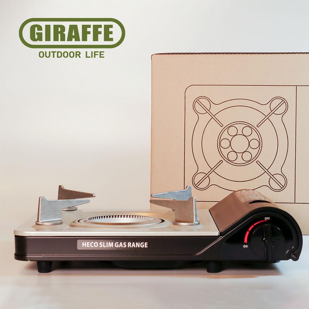 지라프 휴대용가스버너 헤코슬림 부르스타 가스버너 블랙