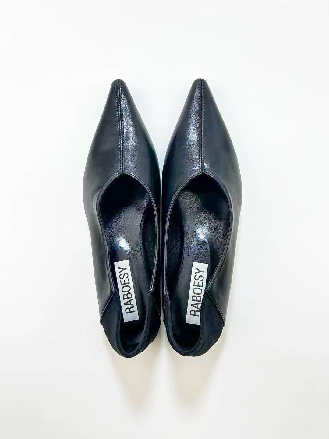 Point Toe Slip On Flats