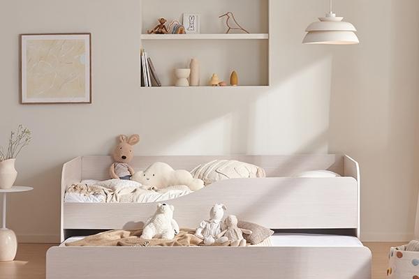 포그너 싱글 2단 슬라이딩 침대