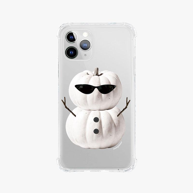 pumpkin snowman jelly hard case