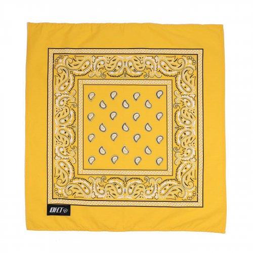 유니섹스 스와로브스키 크리스탈 반다나 (옐로우)