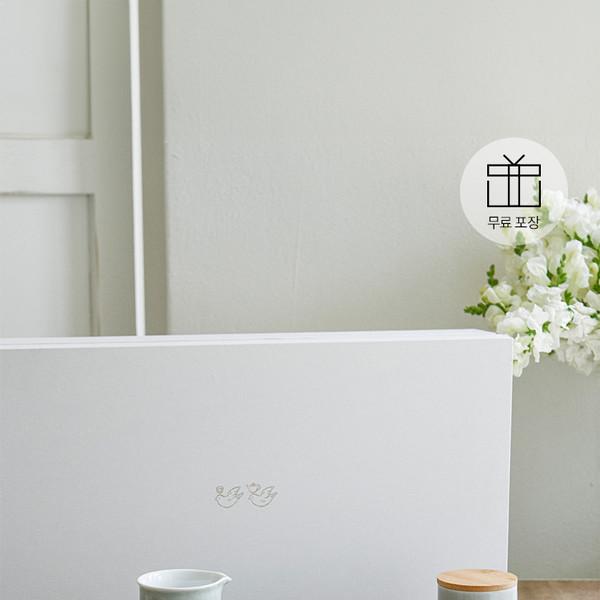 “마음을 차분하게 해주는” 은은한 그레이 차판/차도구세트