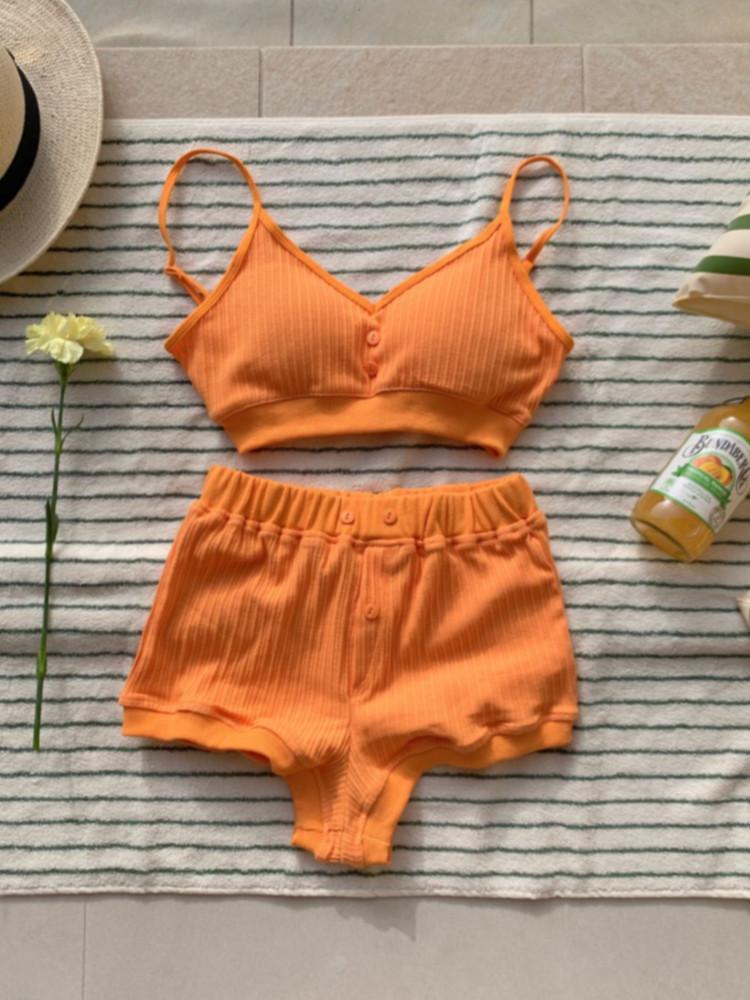 반바지수영복 휴양지비키니 (5color)