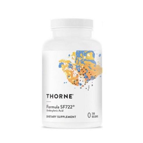 Thorne Research 쏜리서치 피마자 운데실렌산 SF722 250젤캡, 250정, 1개 - 비타민/영양제 | 쿠팡