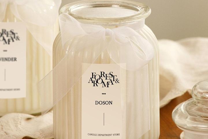 핸드메이드 소이 캔디 캔들 1000g / 대용량 향초