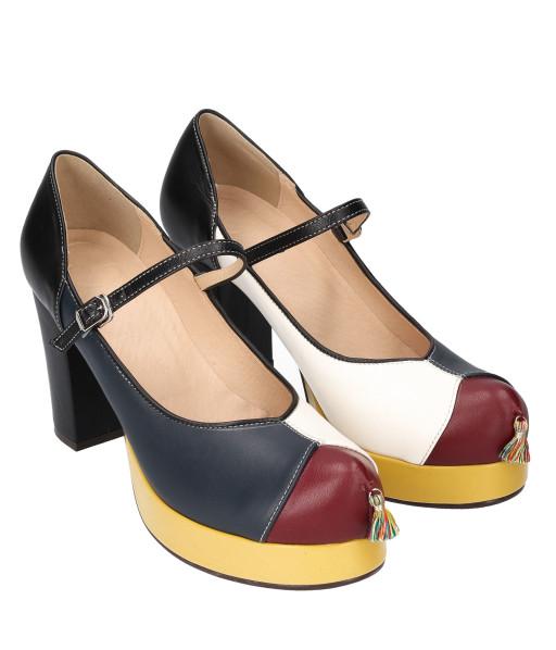 [ODER MADE] 오방색 태슬 구두