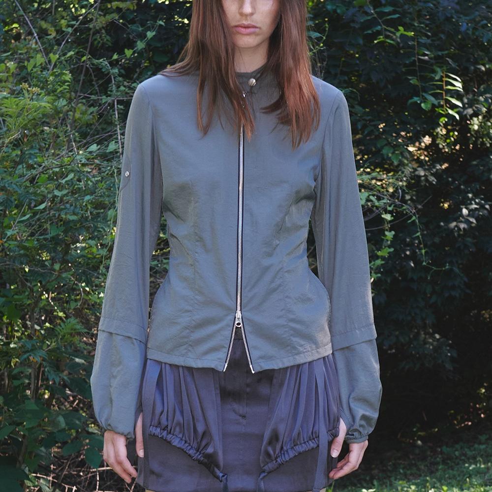 CAMPER ZIP SHIRT (KHAKI)