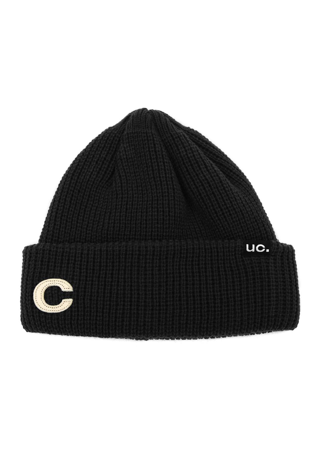 BEANIE / MARINE FIT / DOUBLE TAB / M BLACK