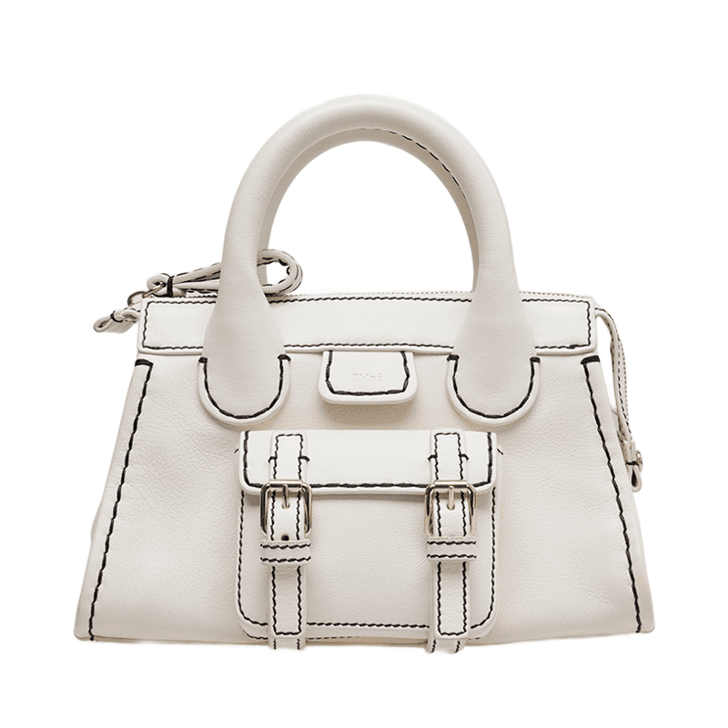 화이트 이디스 미니 토트백