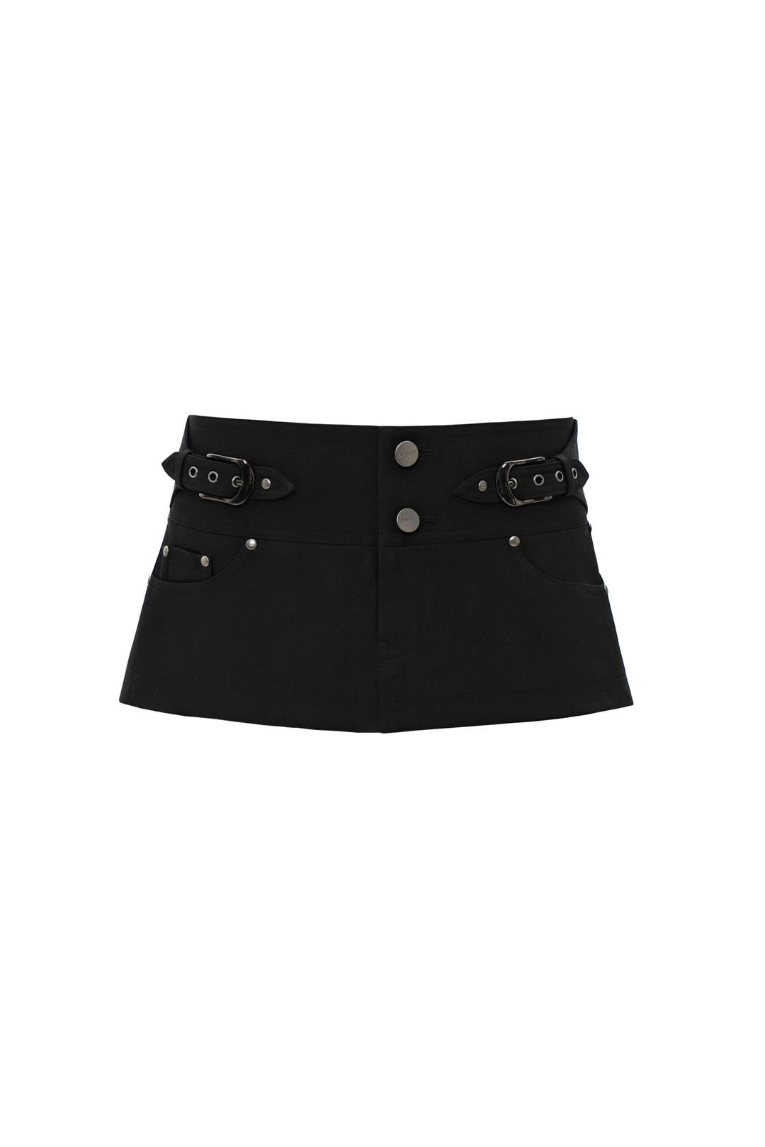Biker Mini Skirt