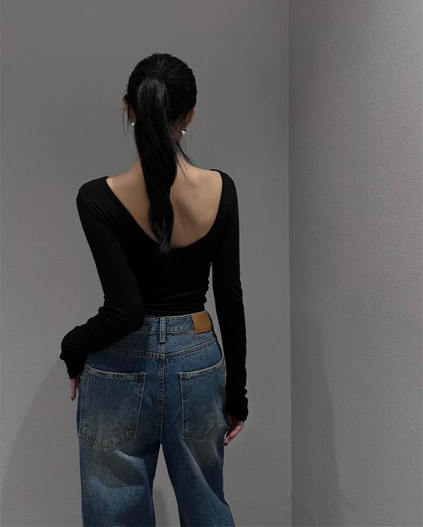 백 유넥 티셔츠 (*5COLOR)