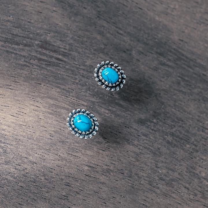 [925 silver] 빈티지 오벌 실버 귀걸이