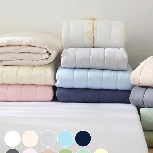 [⭐BEST]컬러랜드 데일리 먼지없는 고정밴딩 침대패드 SS/Q/K - 11colors