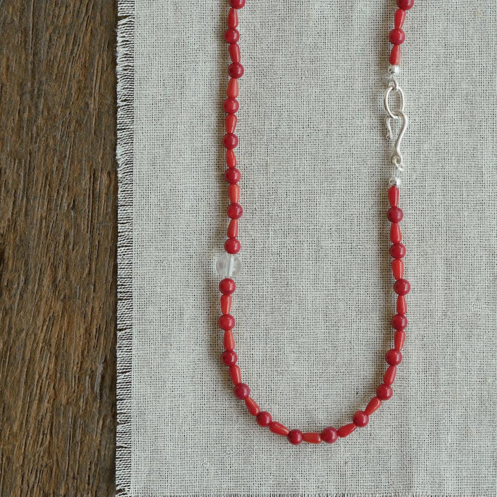 [마디타] Hawberry beads necklace, 산사나무 열매 비즈 목걸이