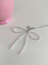 수심 Ribbon Star Keyring 리본 스타 키링 펜던트 폰 고리 y2k 키치