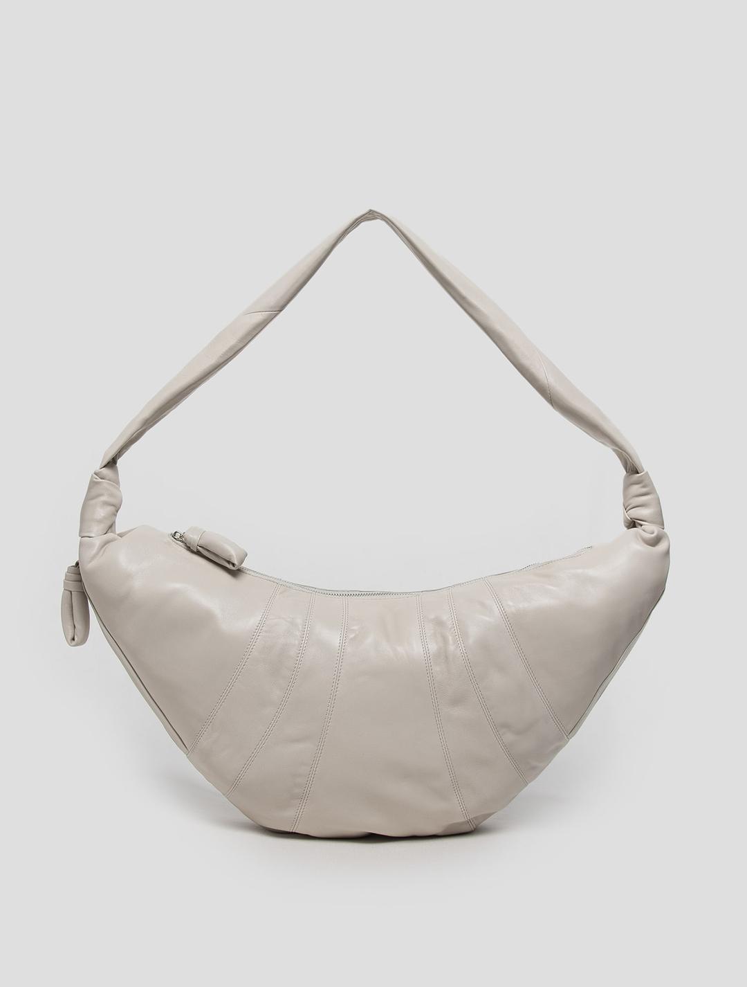✨10%쿠폰✨ (UNISEX) Large Croissant Bag - Light Pelican Grey