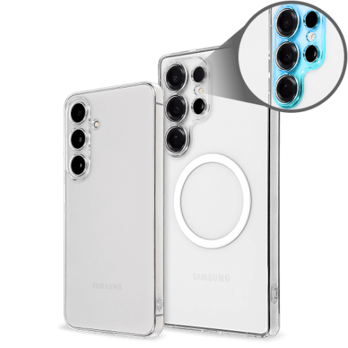 절대 변색 없는 갤럭시 투명 슬림형 불리케이스 카메라 보호형