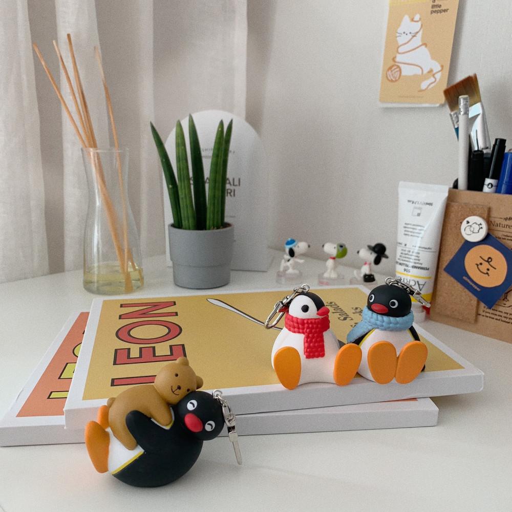 점보 핑구&핑가 에어팟키링 자동차키링 [히얼컴즈]