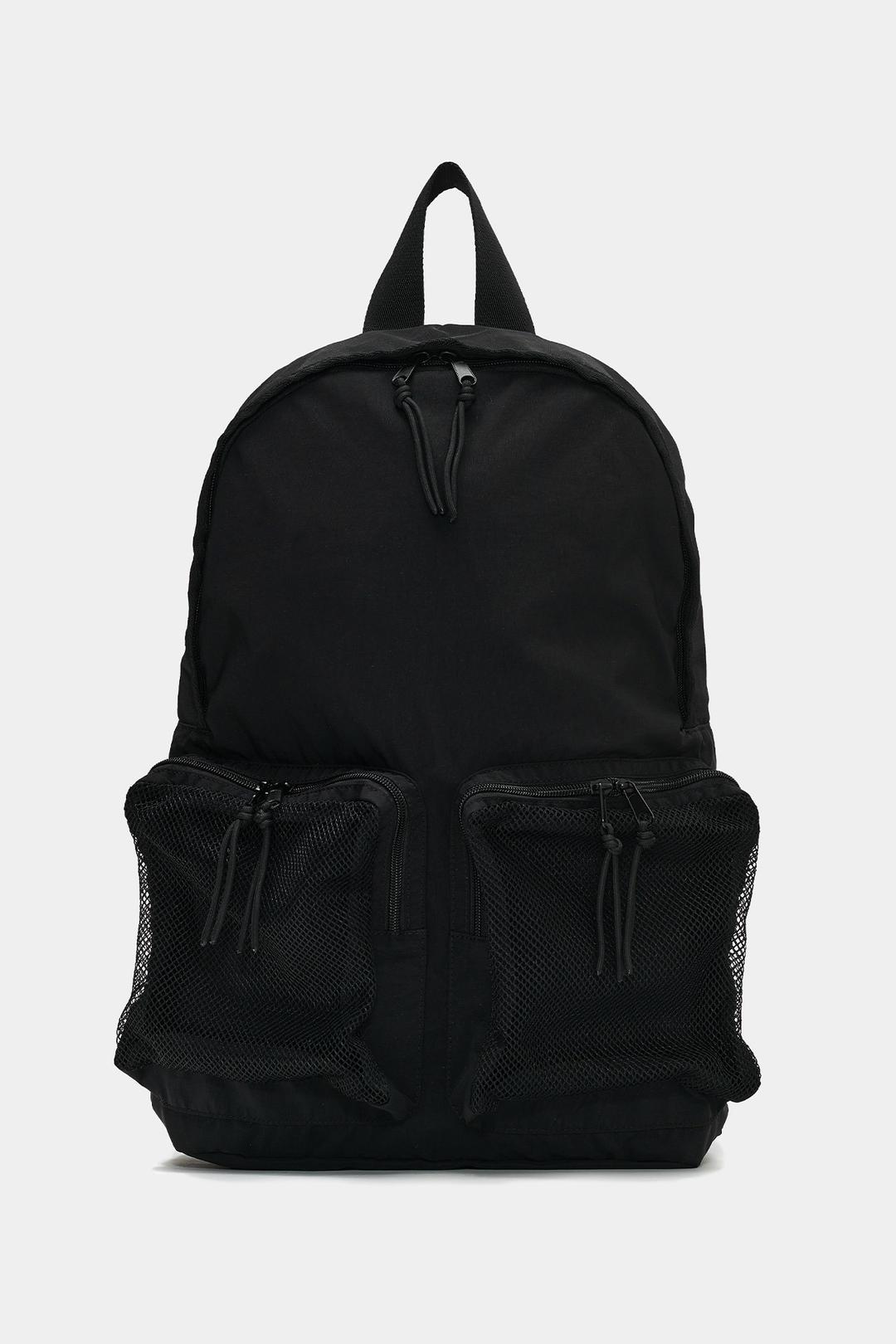 TWO POCKET NYLON BACKPACK