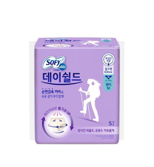 쏘피에일 데이쉴드 팬티 5P 2종 택 1 (중형/대형)