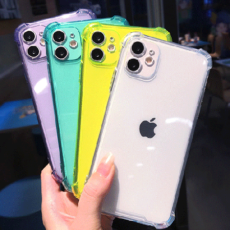 [IHP1023]네온 반투명 아이폰 케이스