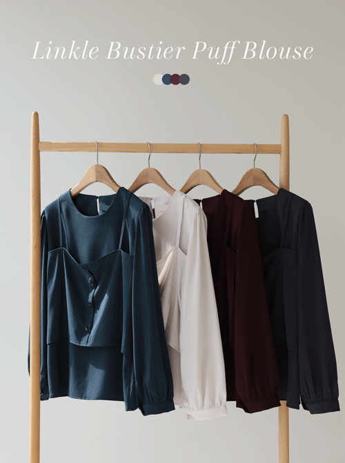 로바크 레이어드 블라우스 T10968