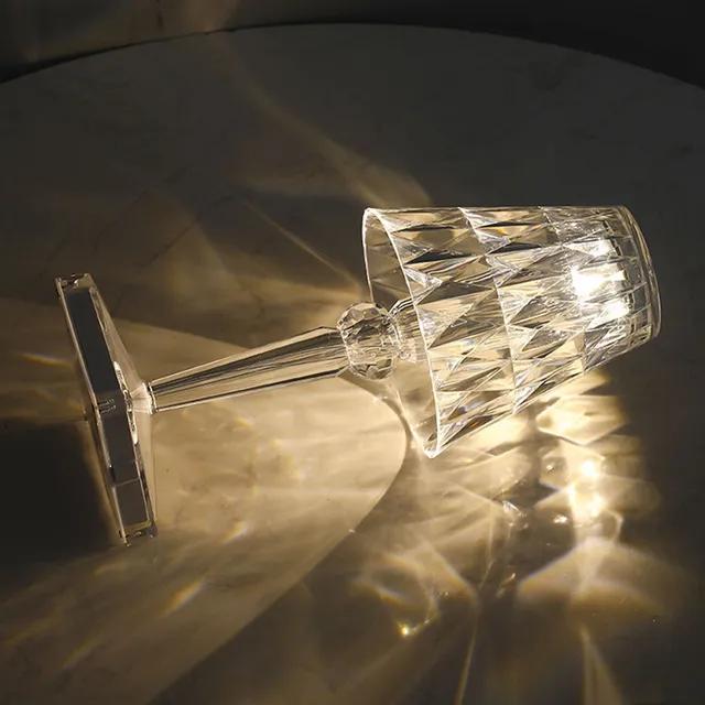 [충전형 최저가!] 크리스탈 무드등 USB 충전식 터치 3가지 컬러 변환 /수유등/led/인테리어조명