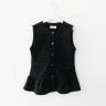 3월 초 재입고*corduroy frill vest
