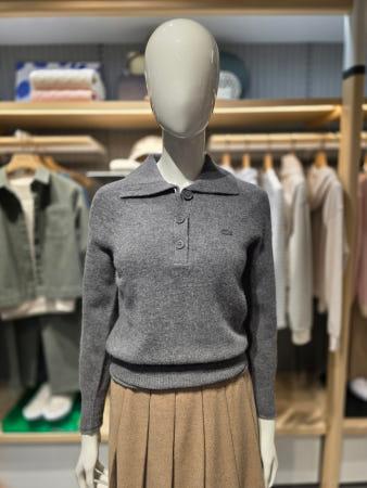 이런 상품 어때요? 라코스테 여성 카디드울 하프버튼 스웨터 ( AF4010-55N 050 )