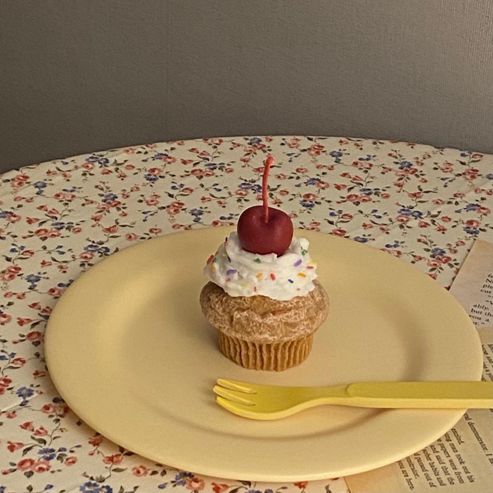 체리 머핀캔들/디저트캔들