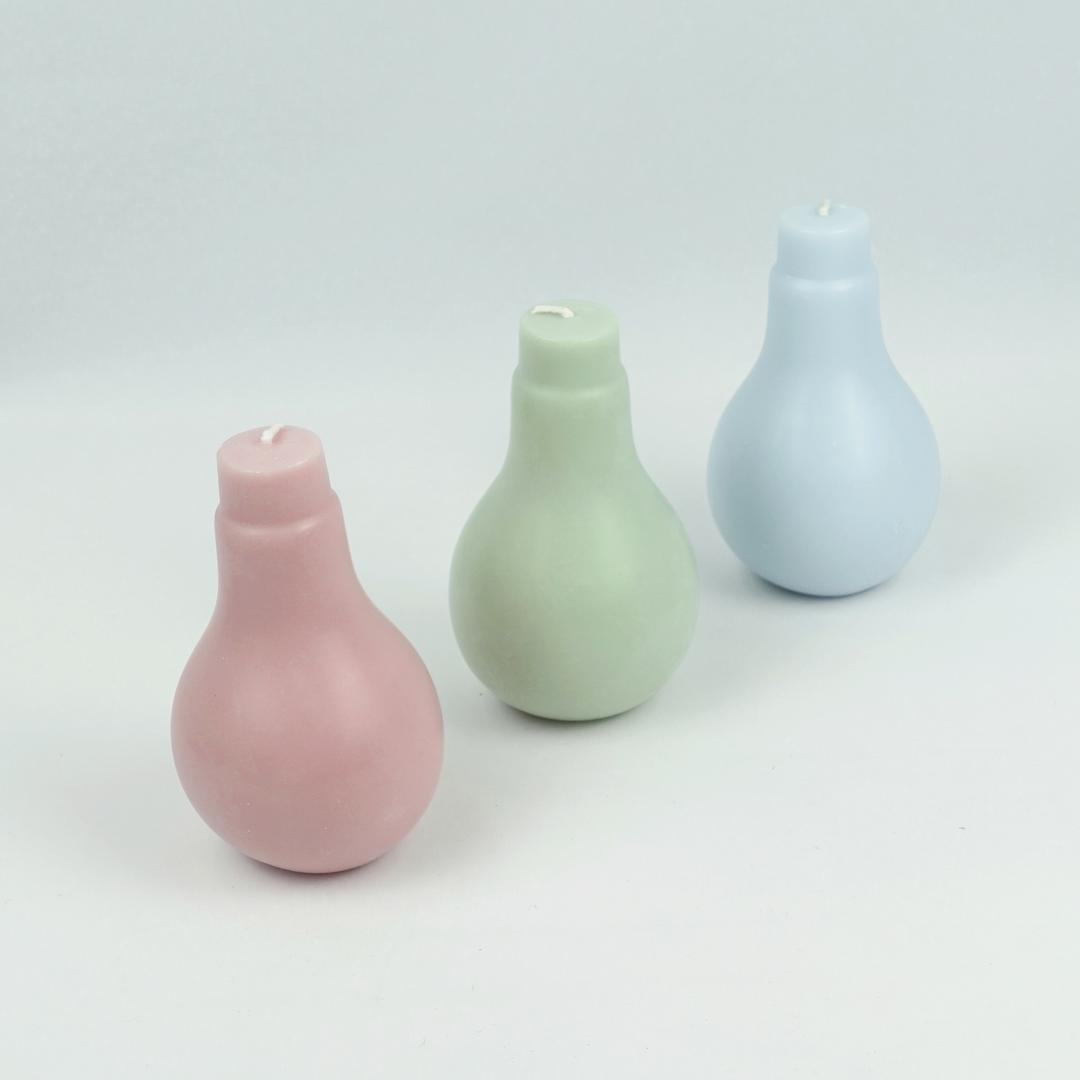 Waxindustri 전구 양초 -공정무역 캔들 [스모어웨이브]